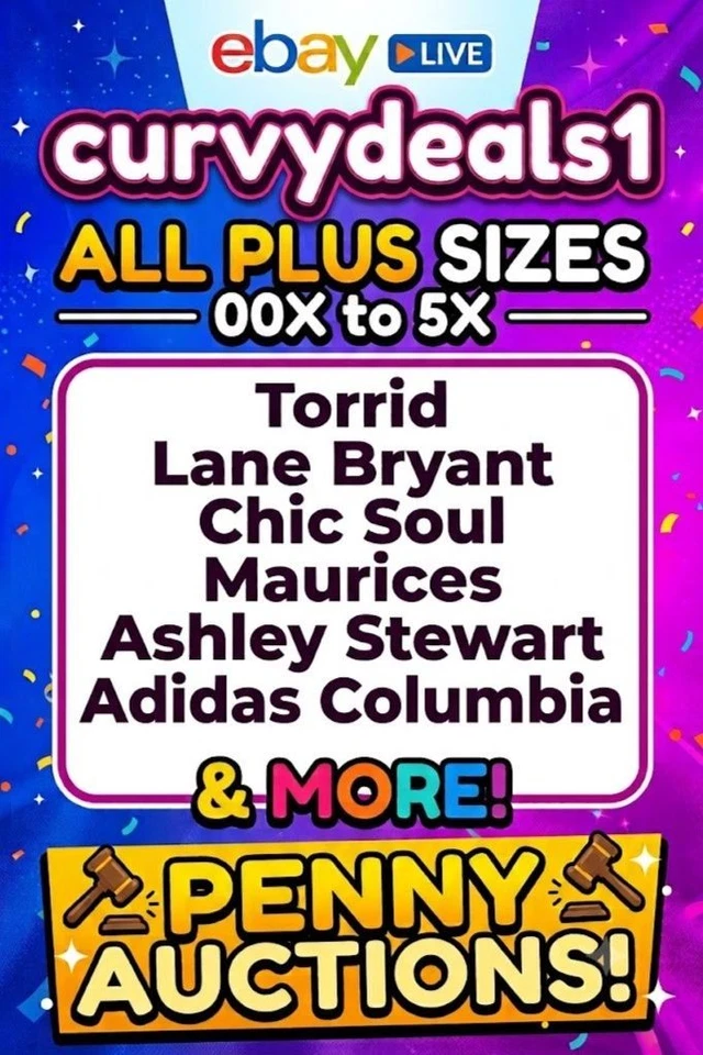 Plus Sizes 00X to 5X Torrid Victoria's Secret Pink Adidas Nike & More!