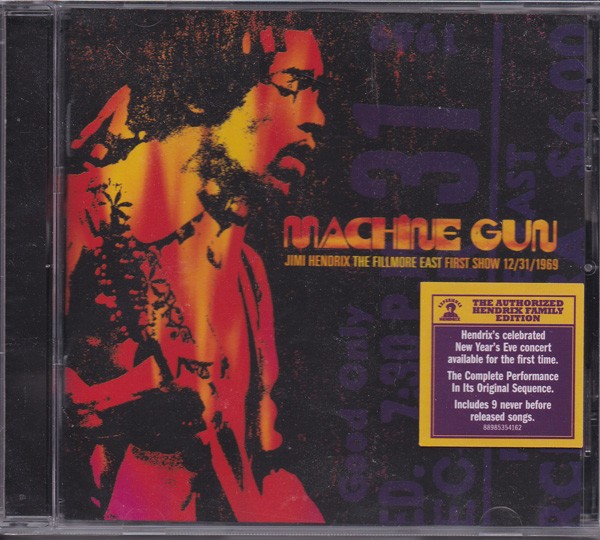 Jimi Hendrix - Machine Gun: The Fillmore East First Show 12/31/1969  (CD, Album)