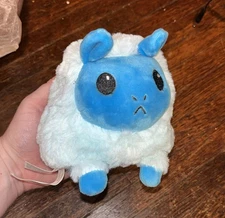 Original TeeTurtle Reversible Llama Mini - Blue Plush Toys