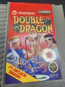 Double Dragon Nintendo NES 1988 Authentic Original Cartridge Tested & Works