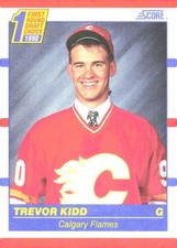 1990-91 Score American #438 Trevor Kidd