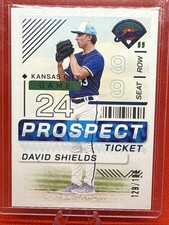 2024 Panini Prospect Edition Prospect Ticket David Shields Baseball -/199