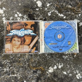 Soul Calibur (Sega Dreamcast, 1999) Namco COMPLETE CIB TESTED NICE!!
