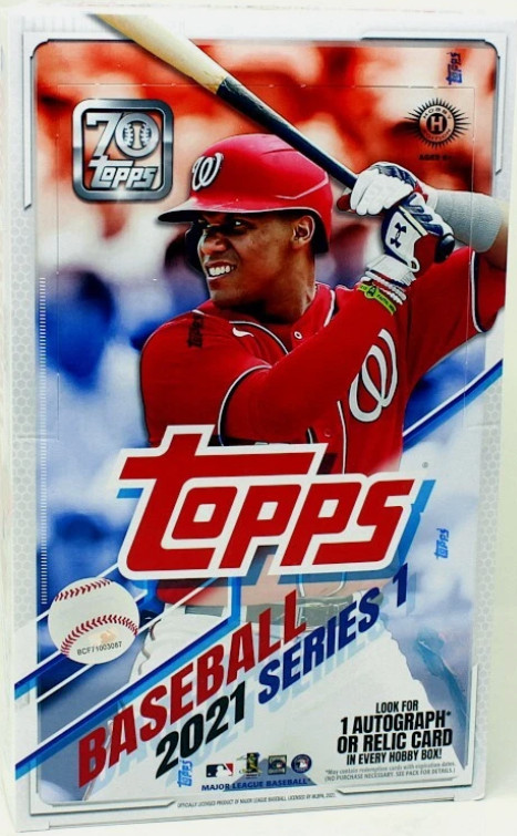 2021 Topps Series 1 One Baseball Hobby Box Factory Sealed