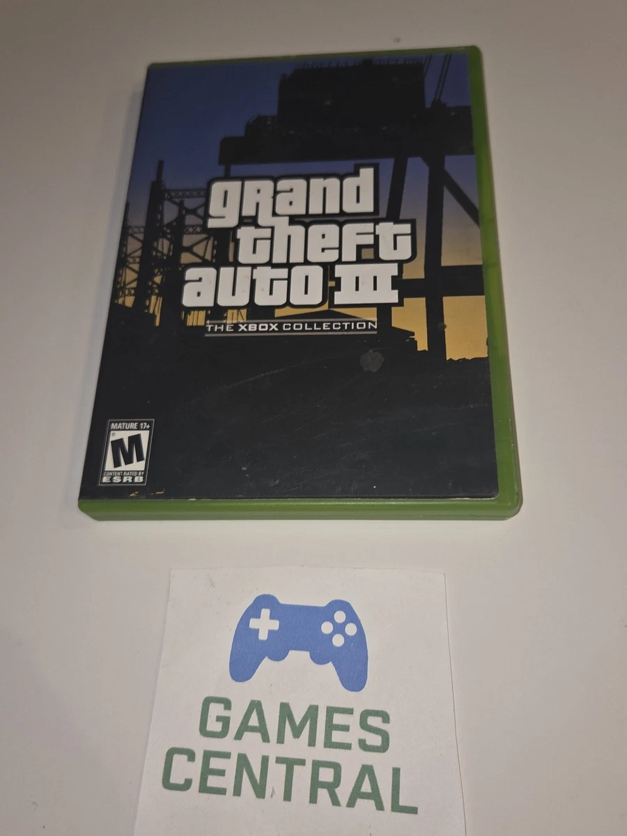 Grand Theft Auto III Microsoft Xbox Video Games for sale | eBay