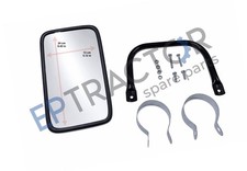 Tractor Rear View Side Mirror Kit Exhaust  Cab Mount Universal
