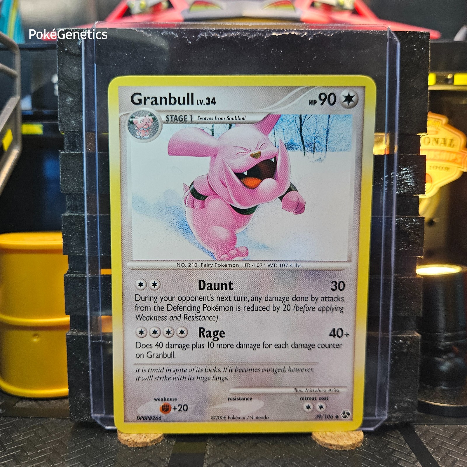 Granbull Great Encounters Pokémon TCG 39/106 Diamond & Pearl Uncommon