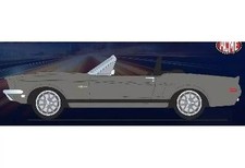 【Neu】Minikar 1/18 1967 Ford Mustang GT500 Pro Touring Cabrio [A1801884]