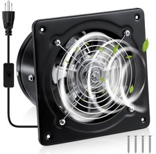 6 Inch Exhaust Fan 308 CFM Kitchen Ceiling Exhaust Fan with Switch Small Bath...