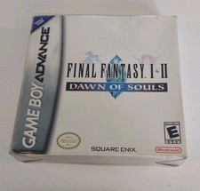 Final Fantasy I & II: Dawn of Souls Game Boy Advance CiB Authentic! Complete GBA