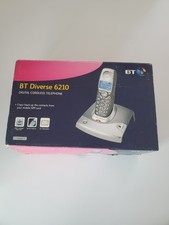 BT DIVERSE 6210 DIGITAL CORDLESS TELEPHONE - Brand New