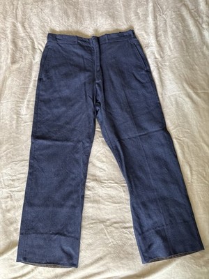 Vintage 40s 50s Navy Wool Pants Trousers USN Military | eBay