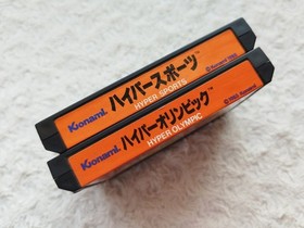 Hyper Olympics / Hyper Sports / Hyper Shot Famicom cartridge + controller Tested