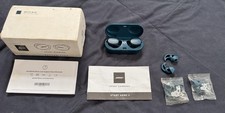 Bose Sport Earbuds, Baltic Blue, Defective Charging Case, For Parts Only