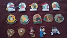 lot of pins on disney