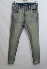 Valabasas Mens Dirty Blue Skinny Slim Jeans sz 30