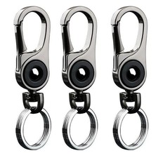 Car Key Chain Hanging Waist Key Clip Polishing Business Style Titanium Car Key