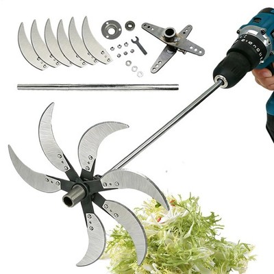 Grass Shredder Cutters Adjustable Livestock Feed Crushing Tool
