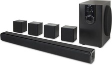 Barra De Sonido Para TV Altavoces con Subwoofer Bluetooth Cine Teatro en Casa