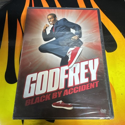 #ad SEALED Godfrey Black By Accident DVD THE MOVIE STAND UP STANDUP COMEDY COMEDIAN $12.99