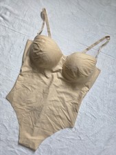 SKIMS Body UNDERWIRE THONG BODYSUIT in Sand Womens Size 2XL/XXL NWOT 138