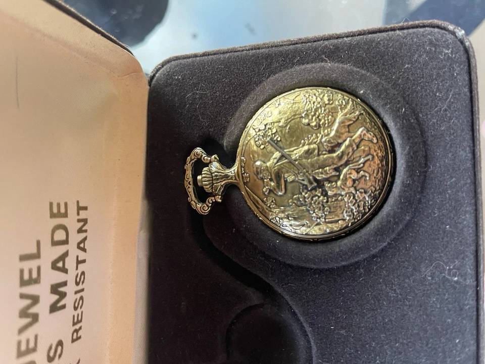 vintage pocket watch  Marcel 17 Jewels with knife - Image 2 of 4