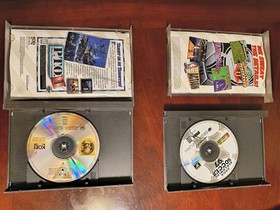 LOT OF 2 Sega Saturn games, Heir of Zendor/Sega Worldwide Soccer 97 CIB