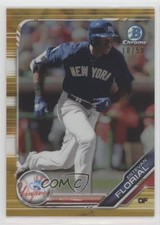 2019 Bowman Chrome Prospects Gold Refractor 10/50 Estevan Florial #BCP-182 gu9