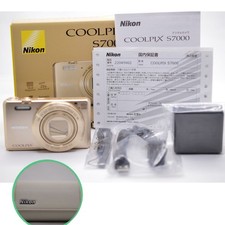 Nikon COOLPIX S7000 Gold 16.0MP 20x Compact Digital Camera from Japan w/box