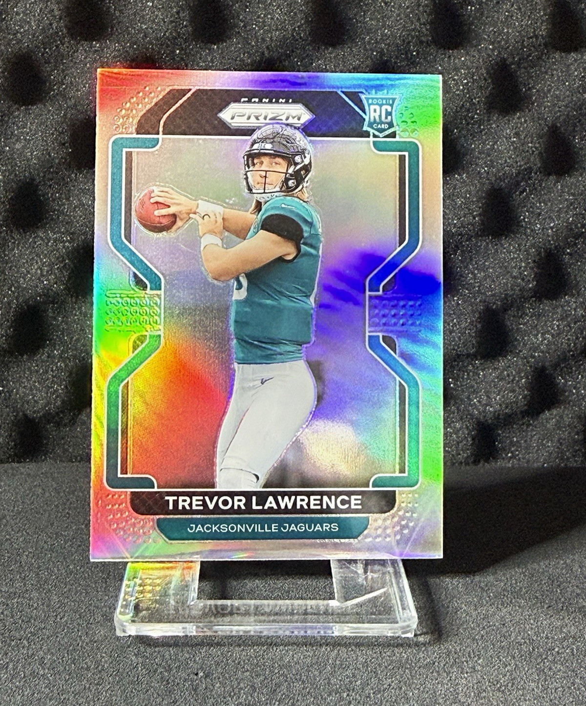 Trevor Lawrence Panini Prizm #V331 Variation Silver