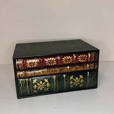 European Style Vintage Decorative Fake Book Storage Box For Home Office Shelf