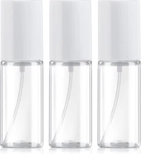 Small Spray Bottle 1.7Oz/50Ml Travel Spray Bottles Plastic Portable Refillable E