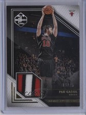 2015-16 Panini Limited Glass Cleaners Materials Prime 16/25 Pau Gasol #9 HOF q2e