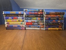 Lot Of 22 Vintage Clamshell Disney VHS Tapes