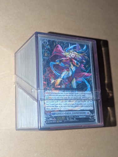 Cardfight Vanguard Galactic B-Hero Deck + Boulder 100+ Clear Deck Box Bushiroad