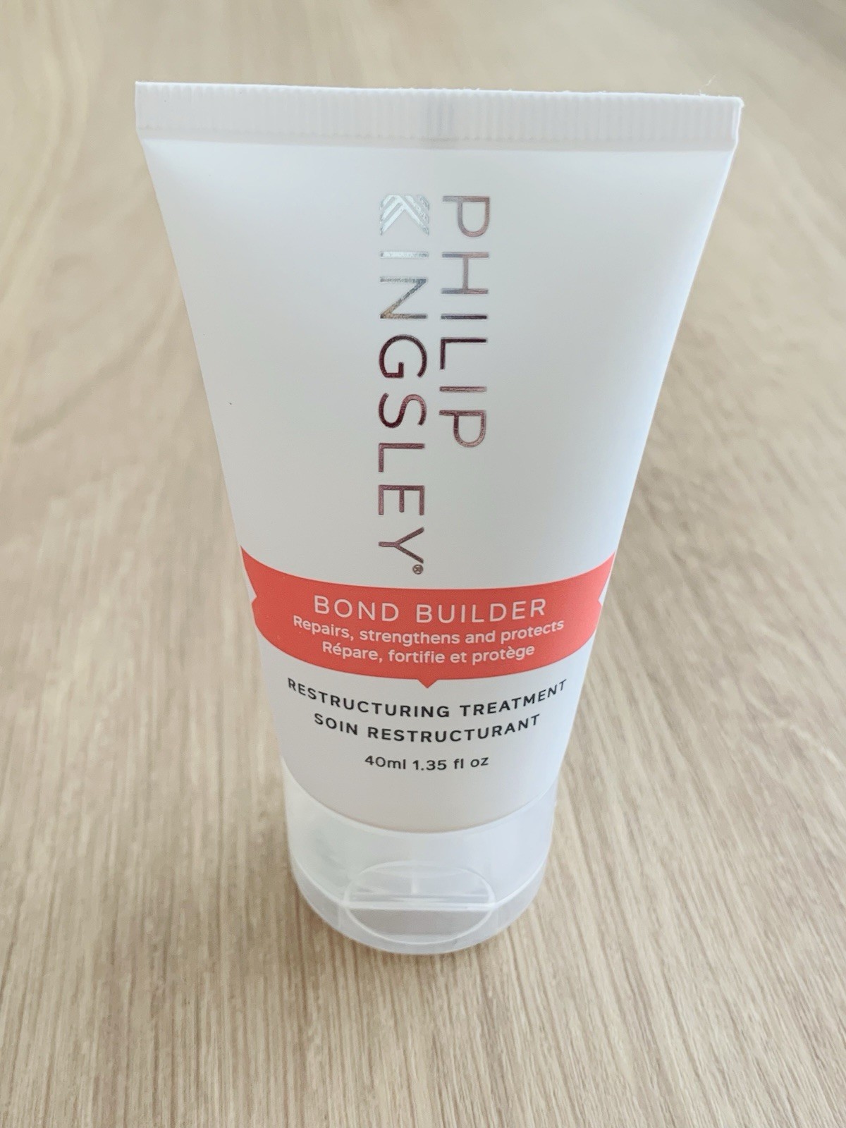 Philip Kingsley Bond Builder Restructuring Hair Treatment Mask For Damaged, Breakage, Bleached, Coloured & Processed Hair, Repairs And Protects, 40Ml - Image 3
