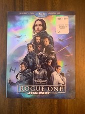 Rogue One: A Star Wars Story Blu-ray, 2016 Excellent Like New