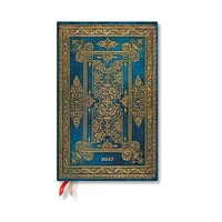 2027 Blue Luxe Maxi Horizontal Hardcover 12-Month Weekly Planner, 16 (Us Import)