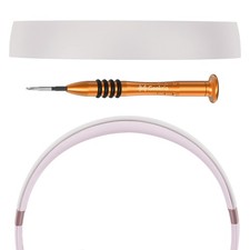 Geekria Headband Pad for Beats Solo 4 Headphones White 