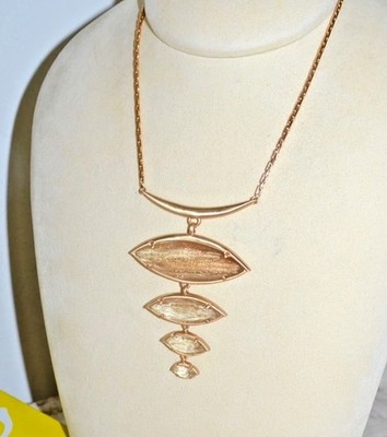 NWT $150 Kendra Scott Gold Dust ''Morris'' Rose Goldtone Necklace Adjustable