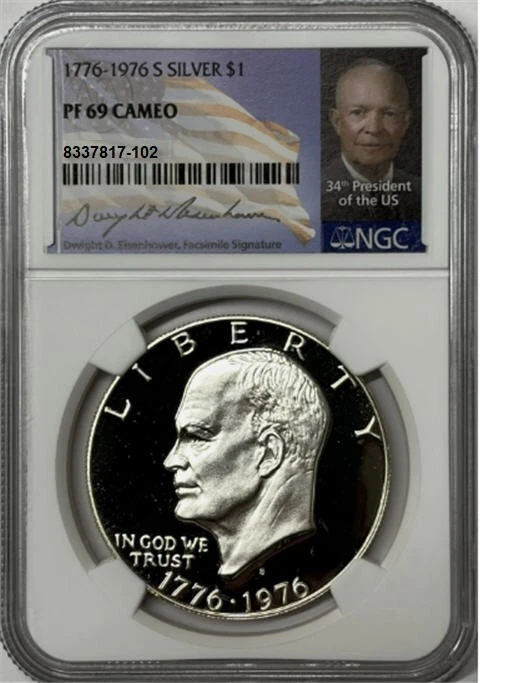 Grade PR 69 NGC Eisenhower Dollars (1971-1978) for sale | eBay