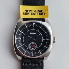 DKNY Mens Dress Watch - New Strap And Battery