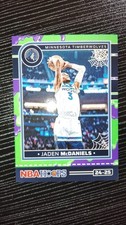 2024-25 HOOPS HAUNTED HOOPS SLIME #158 JADEN MCDANIELS - MINNESOTA TIMBERWOLVES 