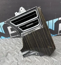 OEM 2012-2020 TESLA MODEL S DASH AIR VENT LEFT INNER GRILLE BEZEL WOOD GRAIN