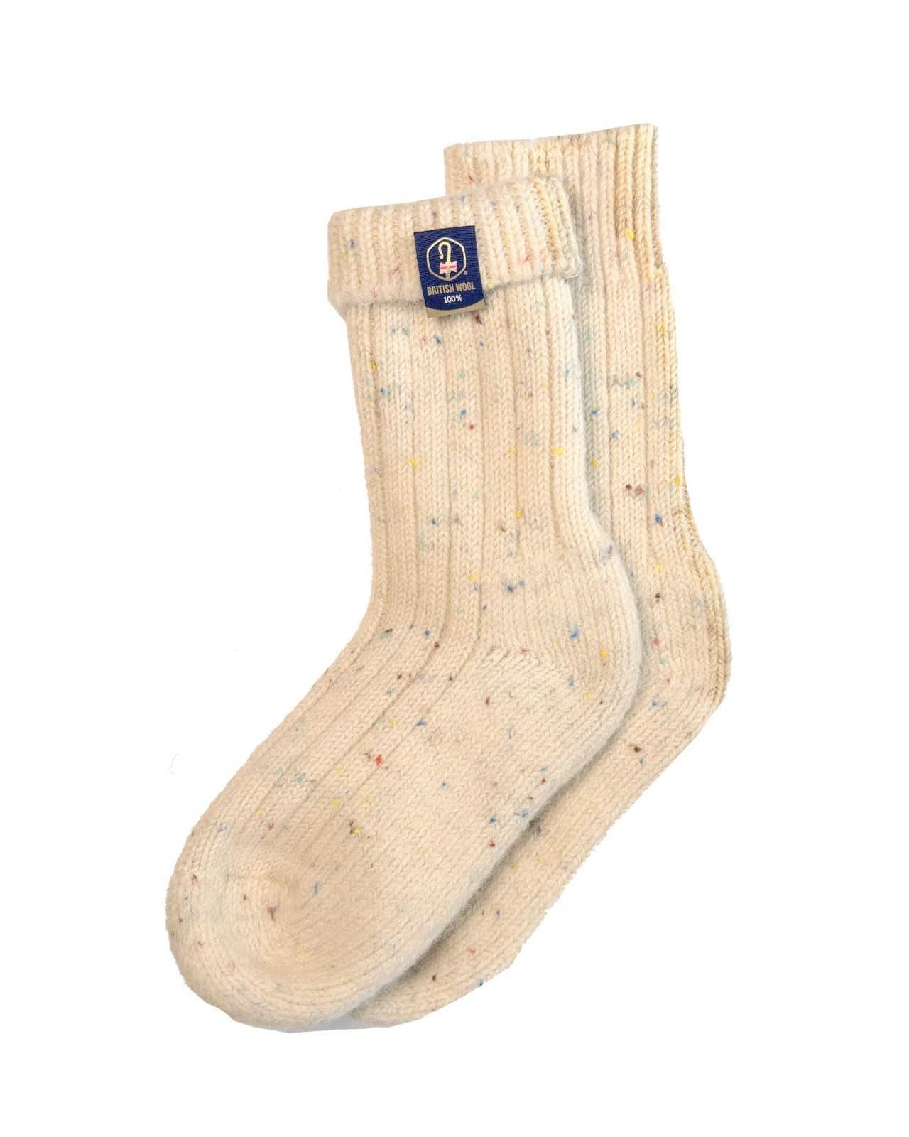 100% British Wool Boot Socks – Rainbow Nep | Women's Luxury Wool Socks | UK 4-7
Opens in a new windo