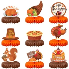 Best KatchOn Thanksgiving Centerpieces For Tables - Pack of 9 Table Decorations