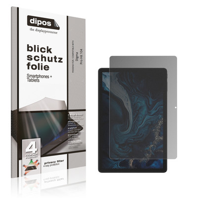 Blickschutzfolie für Digma Pro Hit 104 matt Schutzfolie Folie Display Schutz