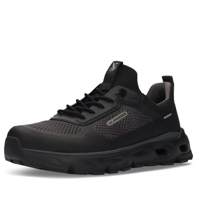 Salamander Men's Black Fashion Sneakers Casual E31AU50159501011