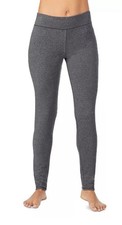 Cuddl Duds Ultra Cozy Tag Free Legging CD8627823 Heather Charcoal Small 40