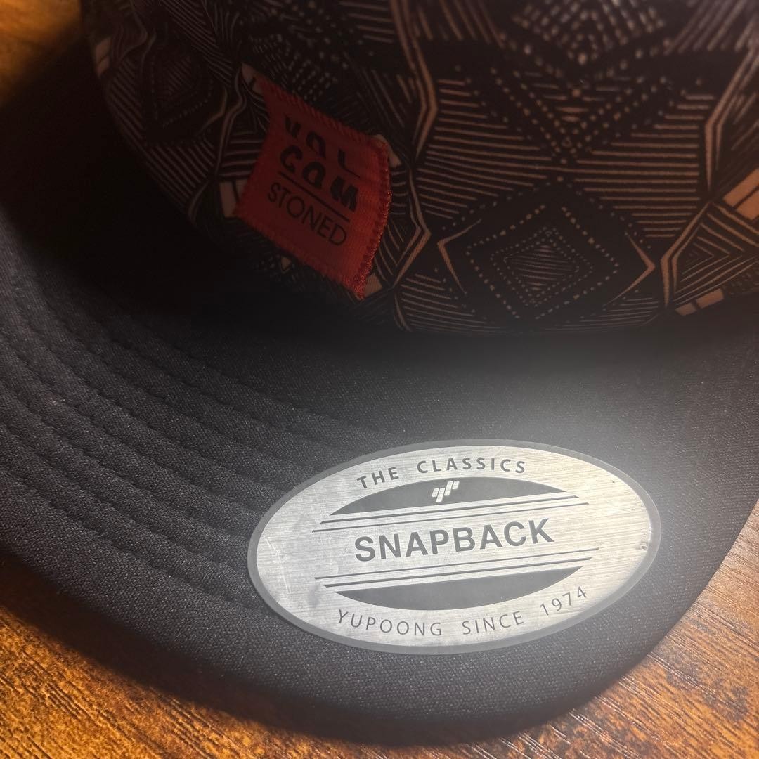 Volcom  Geometric Pattern Snapback Cap - image 3